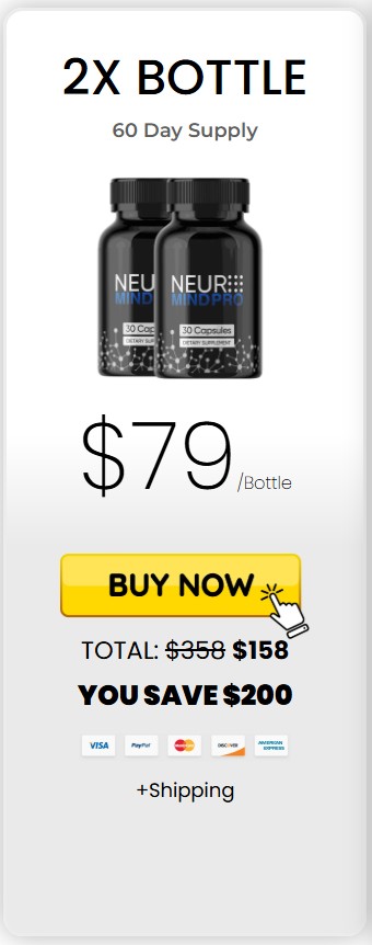 NeuroMind Pro 2-Bottle Price